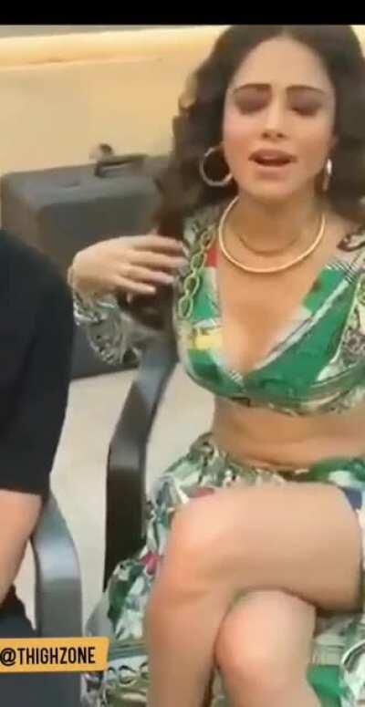 Nushrat is tempting you with them beauties