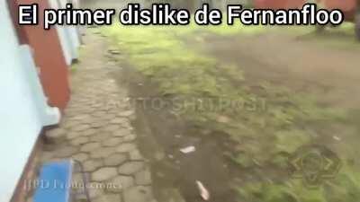 El primer dislike de fernanfloo sabia que no era humano