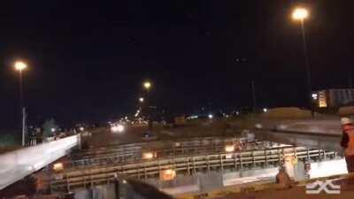 Engineering marvel: Hwy 400 eight lane bridge gets removed and replaced over a weekend for Finch West LRT