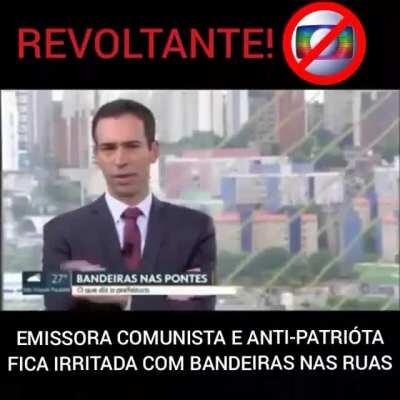 Se estivessem limpando a bunda com a bandeira, eles achariam lindo...