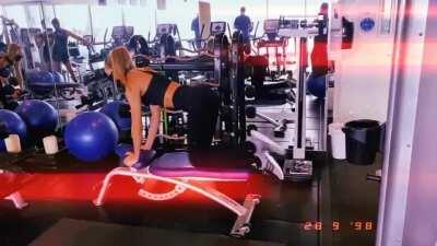 Candice should consider making a workout/aerobics videos, because I can’t stop watching her...