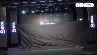 An anthropomorphic robot walked onto the stage to triumphant, dramatic music, took a few steps, and promptly fell over. It was the presentation of Russia’s first robot with artificial intelligence.