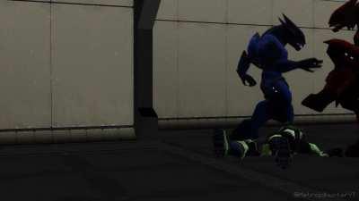 When you play Legendary for the first time [Blender 3D Animation]