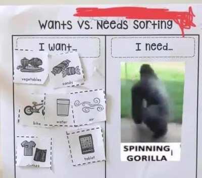 have to get your priorities in check