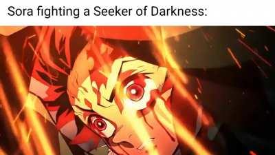 I'm not sure if the Disney villains are strong or Sora is holding back, but I always found this funny.