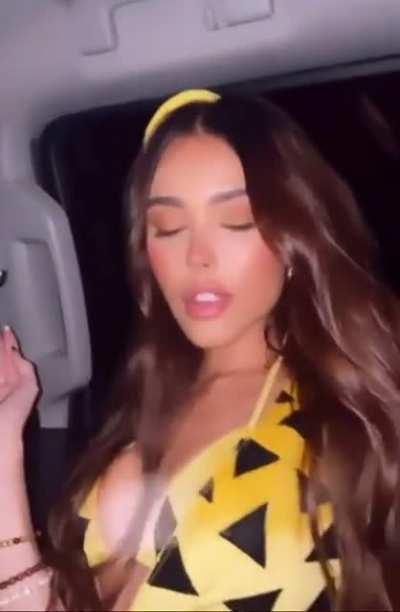 Her gaze and smile...