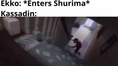 What is he doing on his lawn