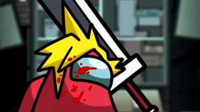 Among us kill animation inspired from other games [Landonardo - YouTube]