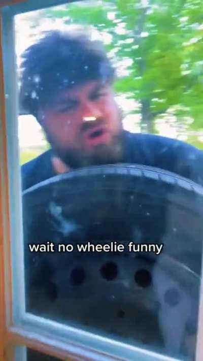 It is a wheelie funny joke though 