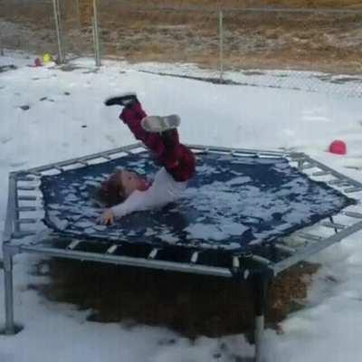 Trampoline time on Xmas.