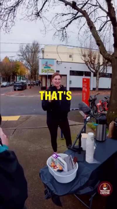 Woman leaves comedians speechless with her name