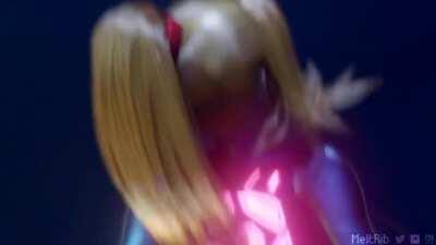 Samus getting pounded on her ship (MeltRib)