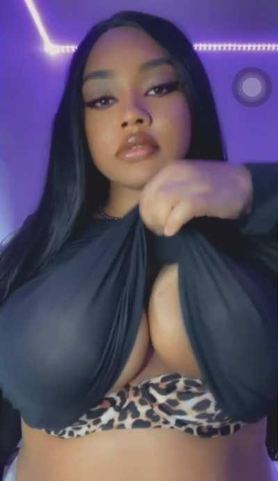 Dropping some blasian titties into your tuesday OC