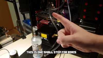 Vodka Cooled PC By Boris