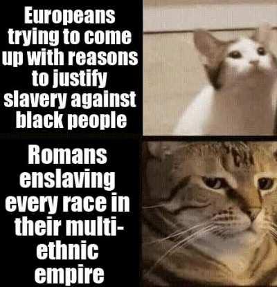They enslaved everyone equally