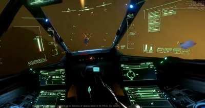 I thought this was neat, you might too. Disabling a drake herald in atmo causing it to plunge to a fiery tumbly death.