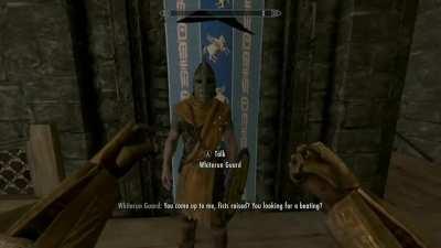 Me after getting alchemy-looped fortify unnarmed gauntlets: