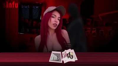 Love this cutscene from the Ruined King RPG