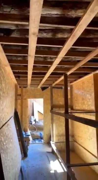 least equipped Ukrainian trench