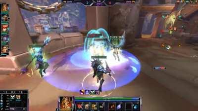 Ares - Horus triple fountain pull