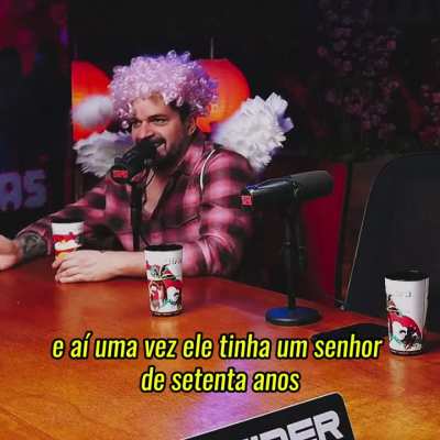 e tem gente que ainda duvida do maior showrunner do alto da boa vista