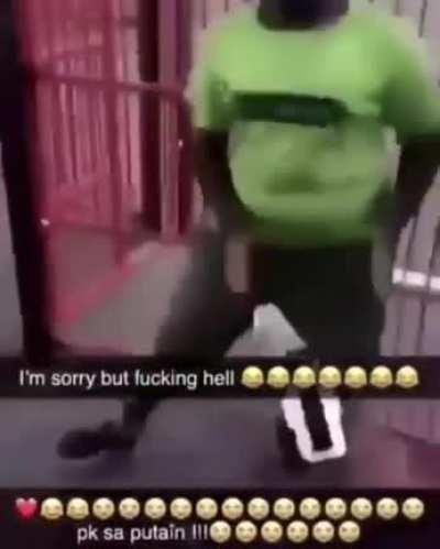 Me pressing Bruce at the next meet up