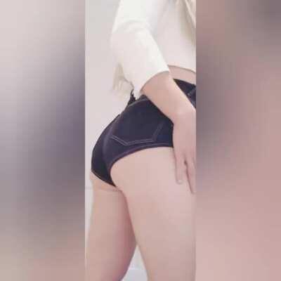 I've been working on my glutes lately - how do you like the results?