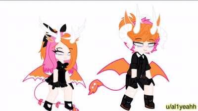 i made a gender bend n now i’m simping for him 😩✋