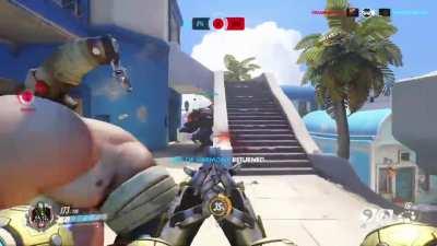 Roadhog/Zenyatta/ alleyway is the best combo in the game and can't nobody tell me otherwise.