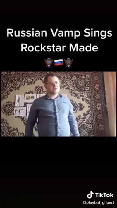 Russian vamp preforming rockstar made by playboi country 🔥🔥