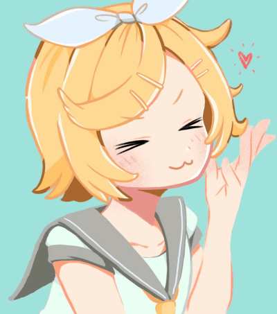 A Rin a day keeps the bad thoughts away. Day 349 by ろ〜り〜