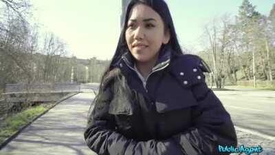 Alina Crystall does it for 10k crowns