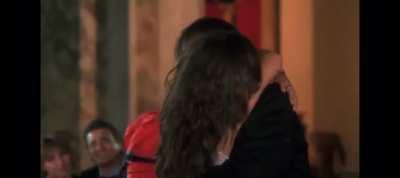 Adriano Celentano and Federica Moro 