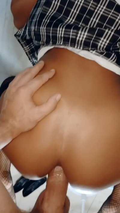 The only hole any Asian girl should get fucked in !