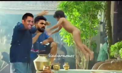 Jadeja shitposting on Instagram... 