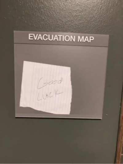blursed evacuation map