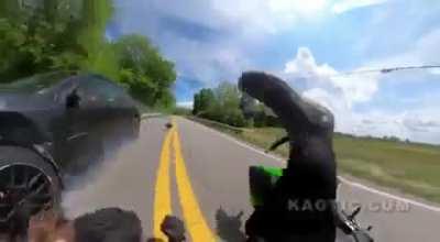 WCGW when I don't pay attention and rear end a motorcyclist