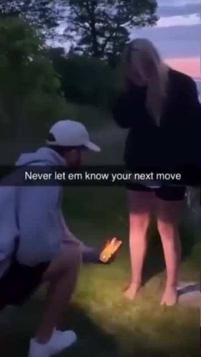 Never let em' know your next move