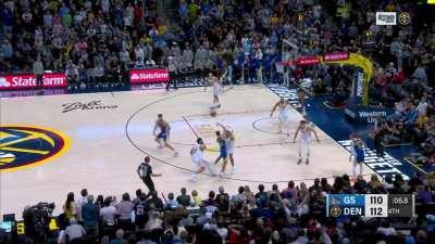 [Highlight] Warriors get two looks for the win but misses one and gets blocked on the other