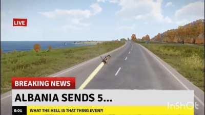 [BREAKING NEWS] Albania sends 5 Tractors