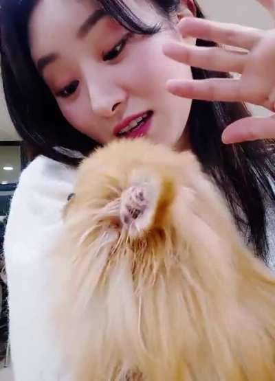 Sua and Pie say goodbye