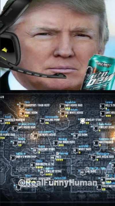 The Presidents go heisting