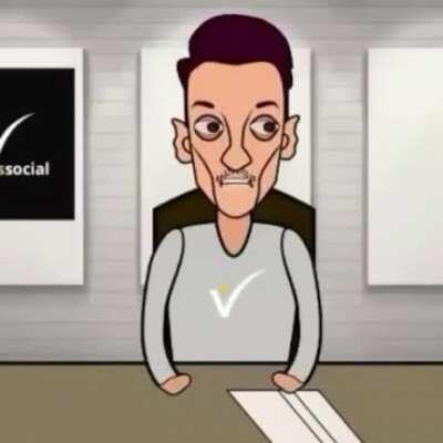 Mesut özil once 😏💛💙 now at Fenerbahce