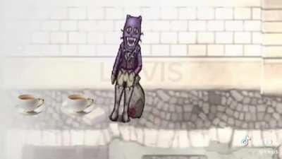 I just had to share this masterpiece. I didn't make this, the author os l.vvis on tiktok