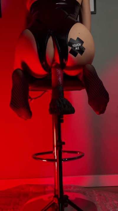 [f] Dared to check how deep it goes in with a chair, I did a couple of runs