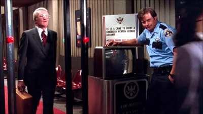 Airplane! (1980) and Airplane II: The Sequel (1982), both rated PG, in the first one we have Kitten Natividad (boobs) and in the second one we have Monique Gabrielle (boobs) and two unknown models (boobs)