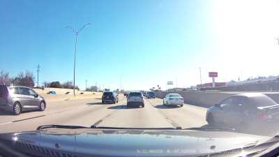 Almost hit me and flipped me off