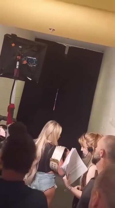 BTS for Liv’s promo on Raw | July 22, 2024