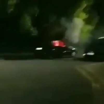 These guys thought starting a fire on some random people's houses and cars was cool