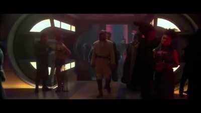 Obi Wan whenever Anakin gets near him